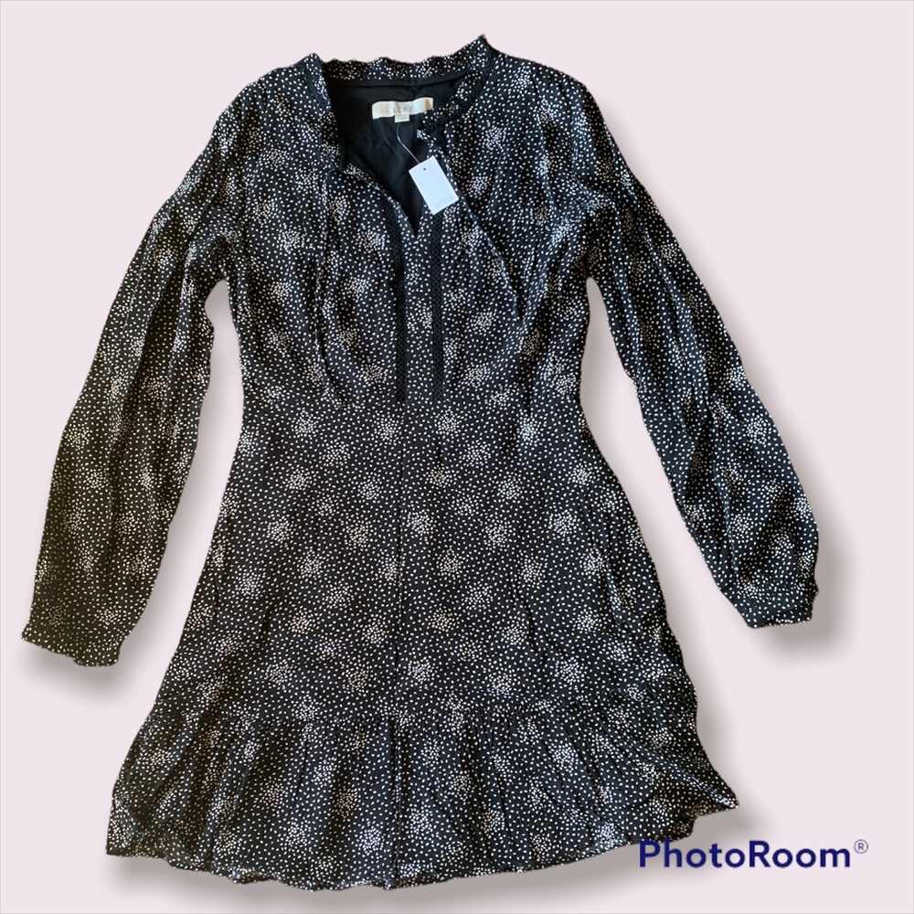 LOFT - long sleeve dress - sz 0 - NWT